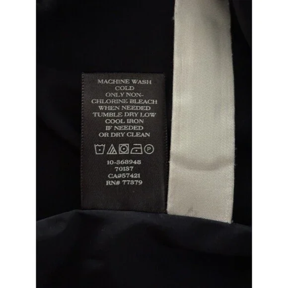 Ann Taylor Dress 16 Floral Cotton Poplin Lined Cottage Wedding Shower Modest Tea - Picture 10 of 14